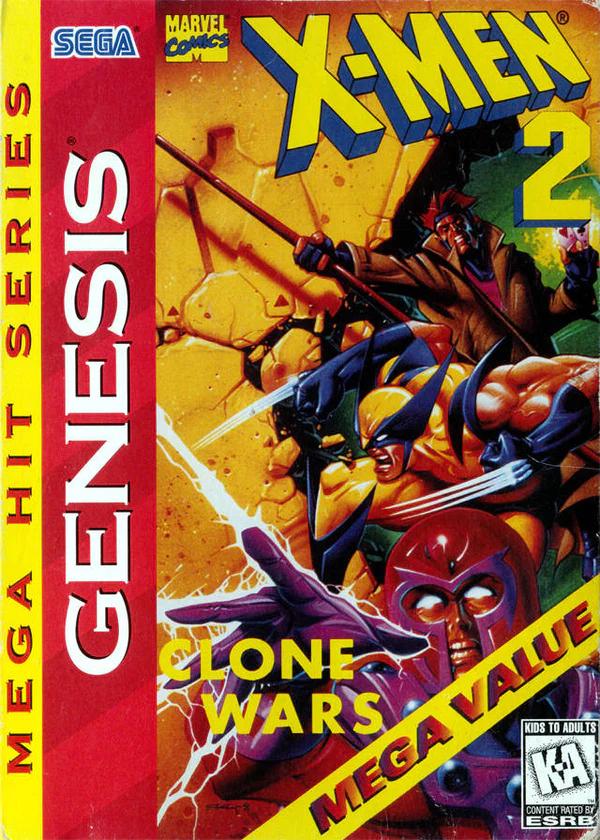 X-Men 2: The Clone Wars (Meta Hit Series) - SEGA Genesis