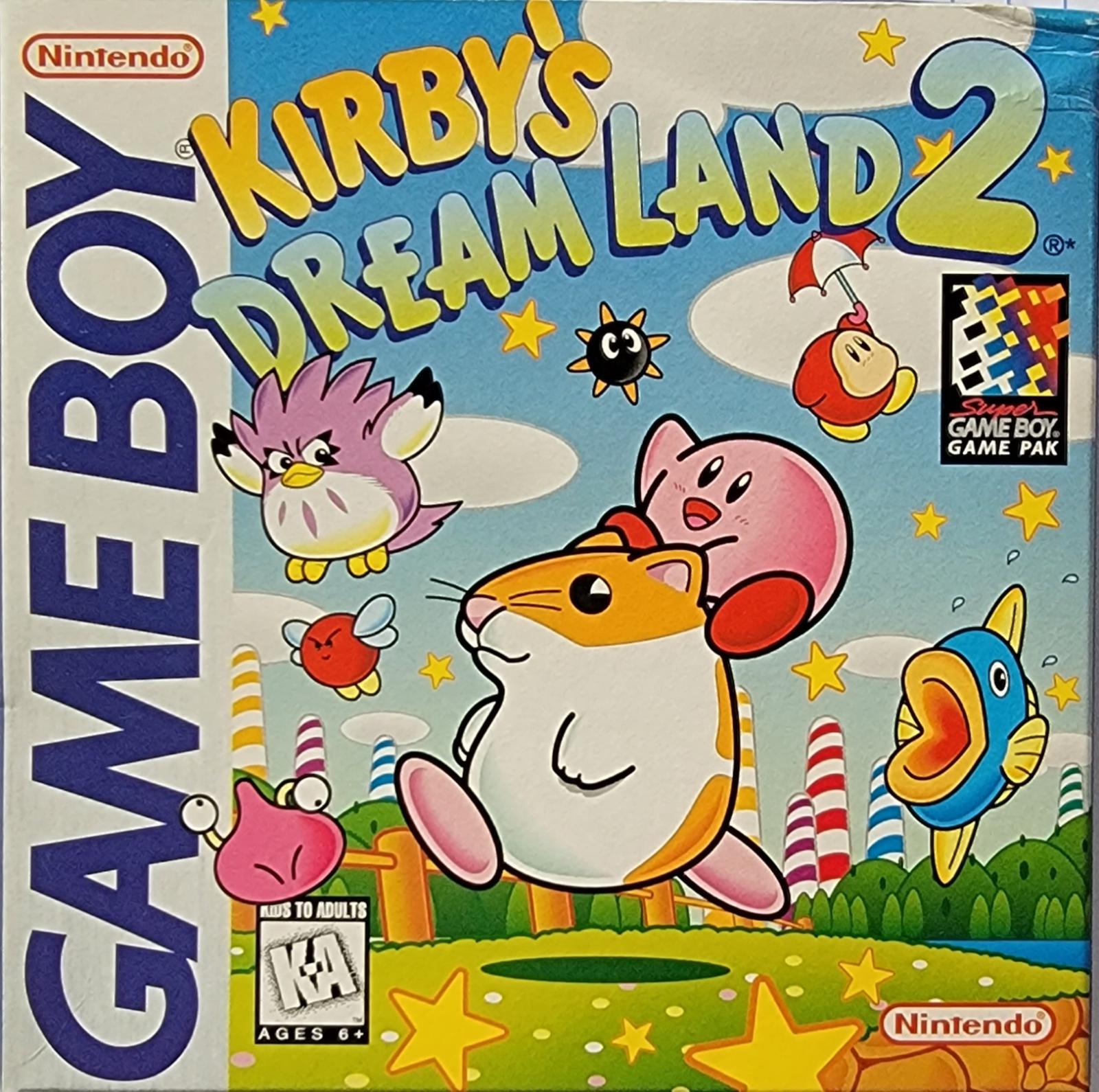 Kirby's Dream Land 2 - Game Boy