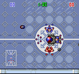 Bill Laimbeer's Combat Basketball - Super Nintendo