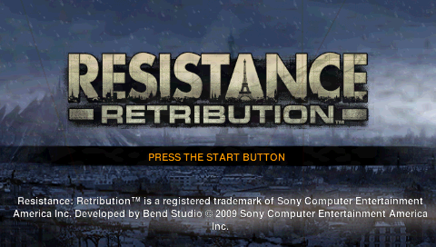Resistance: Retribution - PSP