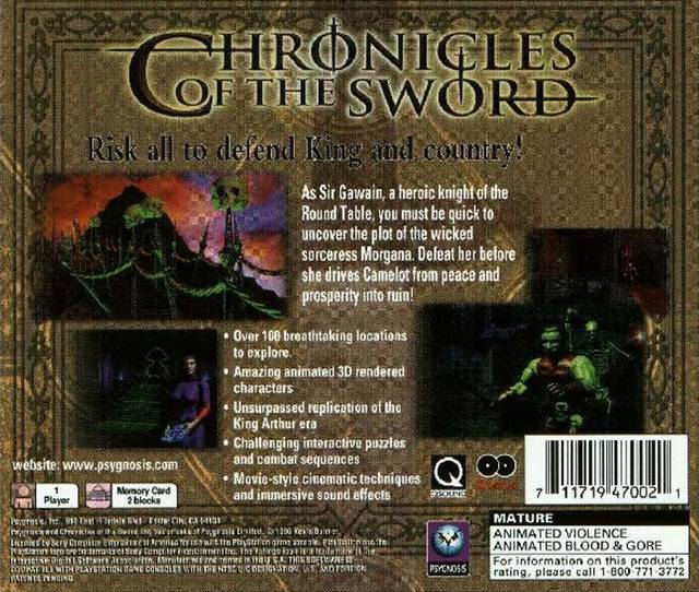 Chronicles of the Sword - PlayStation