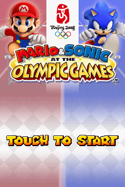 Mario & Sonic at the Olympic Games - Nintendo DS