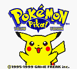 Pokemon Yellow Version - Game Boy, Game Boy Color