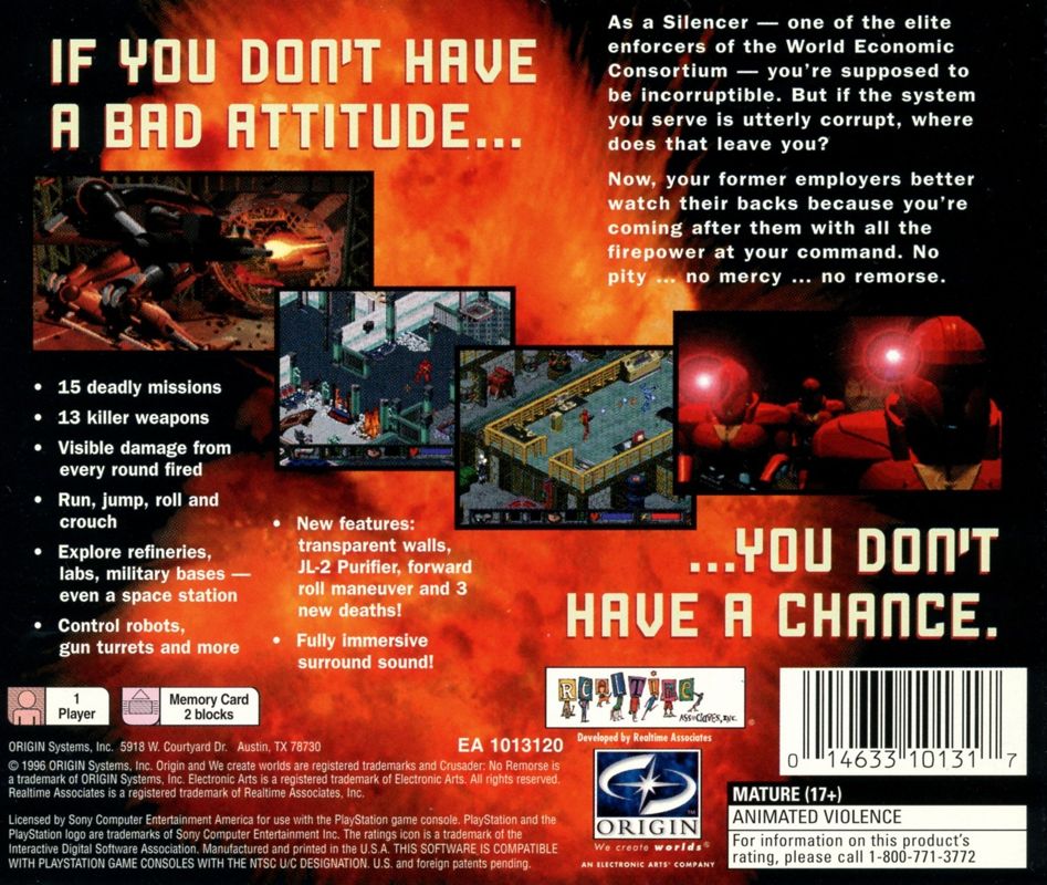 Crusader: No Remorse - PlayStation