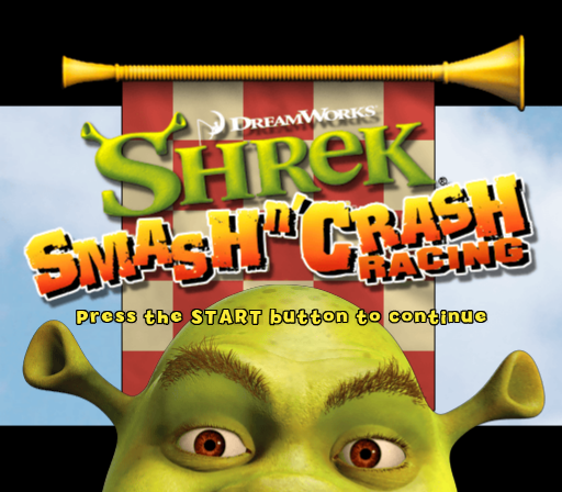 Shrek Smash n' Crash Racing - PlayStation 2