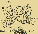 Kirby's Dream Land - Game Boy
