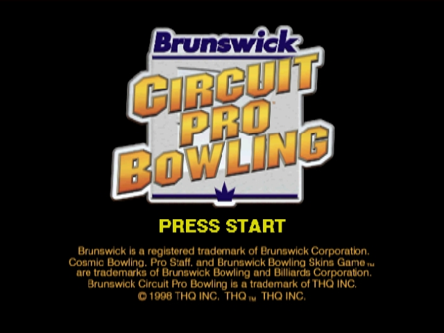 Brunswick Circuit Pro Bowling - Nintendo 64