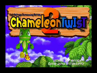 Chameleon Twist 2 - Nintendo 64