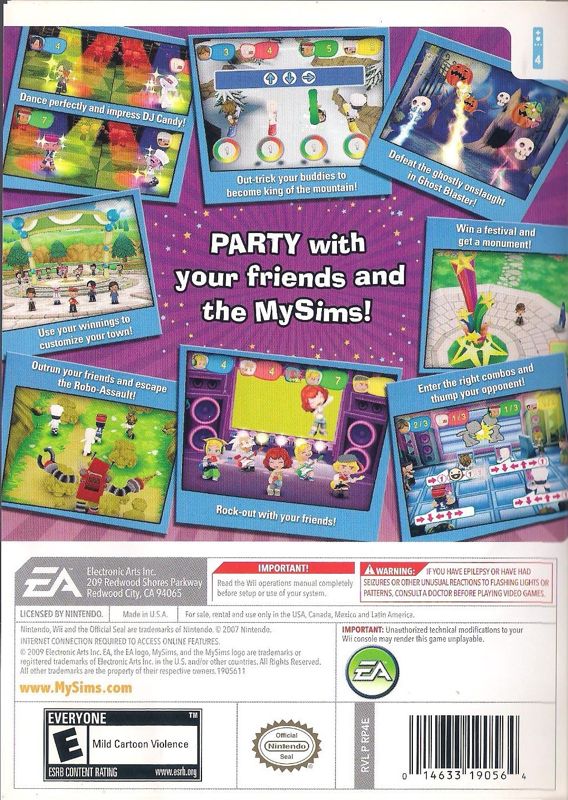 MySims Party - Wii