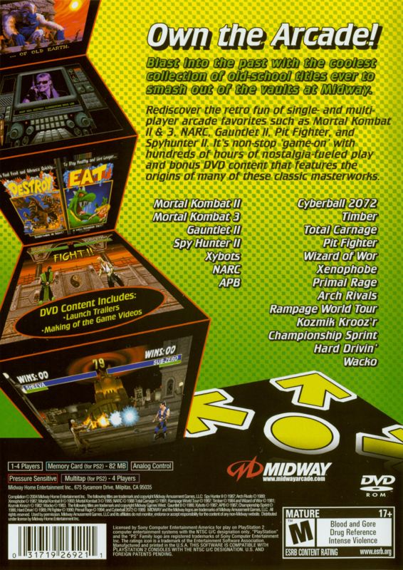 Midway Arcade Treasures 2 - Xbox