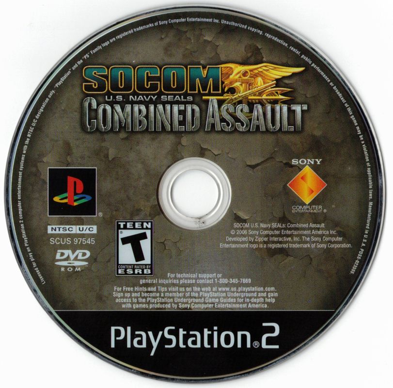 SOCOM: U.S. Navy SEALs - Combined Assault - PlayStation 2