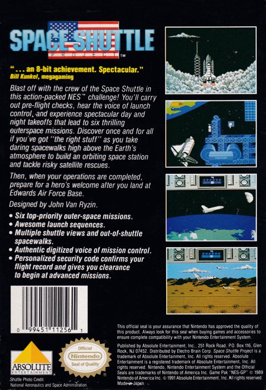 Space Shuttle Project - NES
