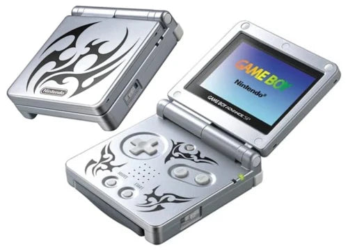 Game Boy Advance SP System - Tribal Platinum