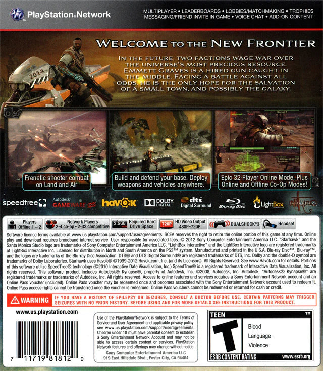 Starhawk - PlayStation 3