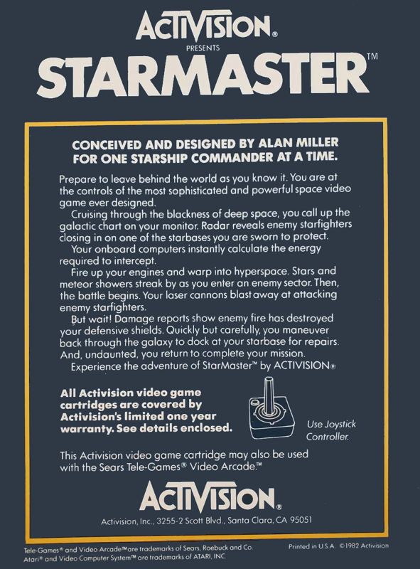 Starmaster - Atari 2600