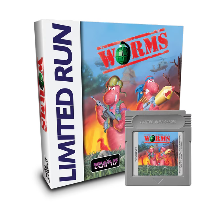 Worms (Limited Run) - Game Boy
