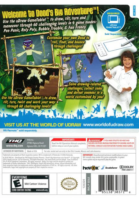 Dood's Big Adventure - Wii