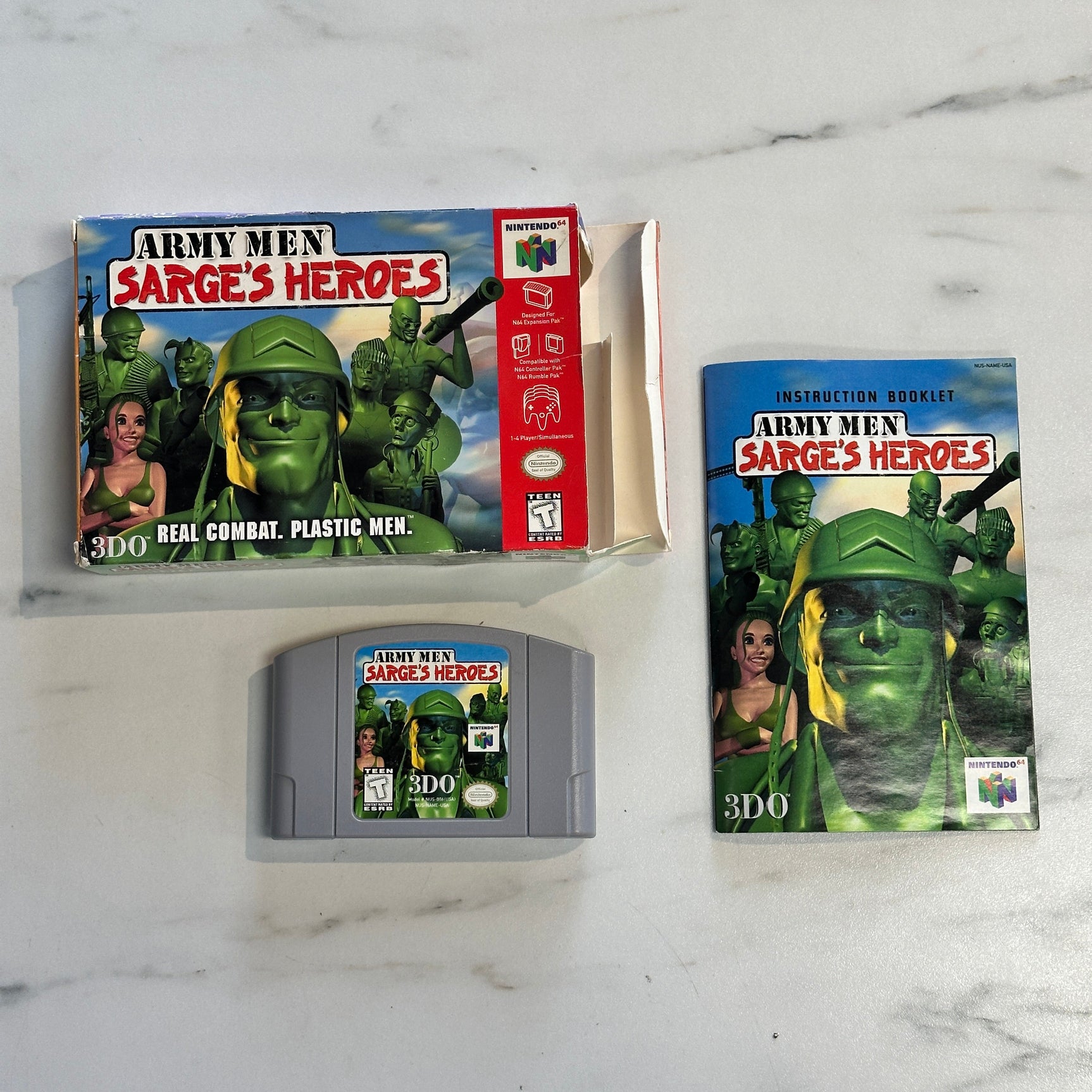 Army Men Sarge's Heroes - Nintendo 64