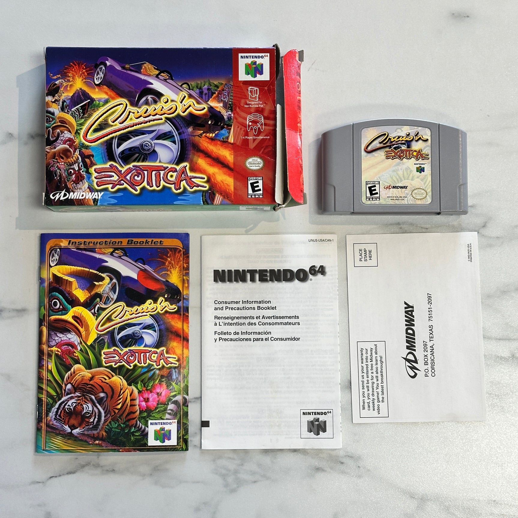 Cruis'n Exotica - Nintendo 64