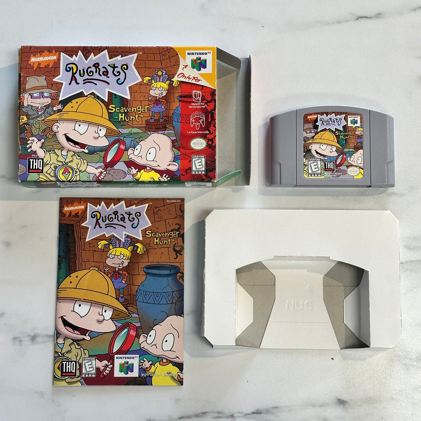 Rugrats: Scavenger Hunt- Nintendo 64