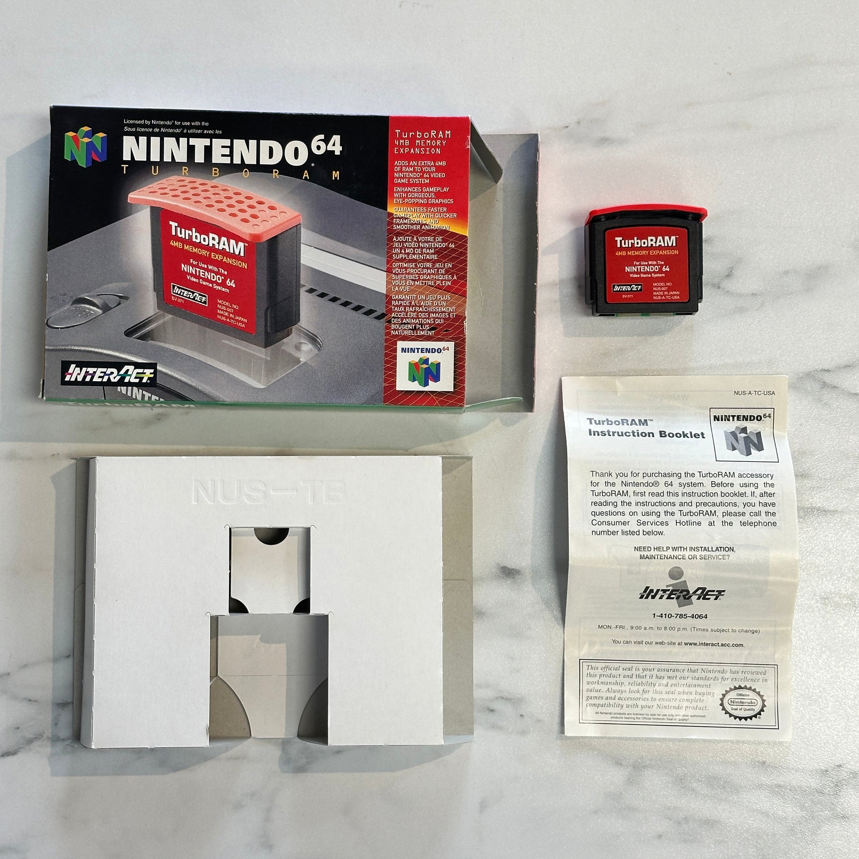 TurboRAM 4MB Memory Expansion for Nintendo 64