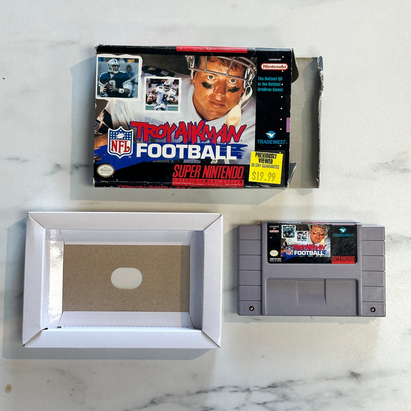 Troy Aikman NFL Football - Super Nintendo