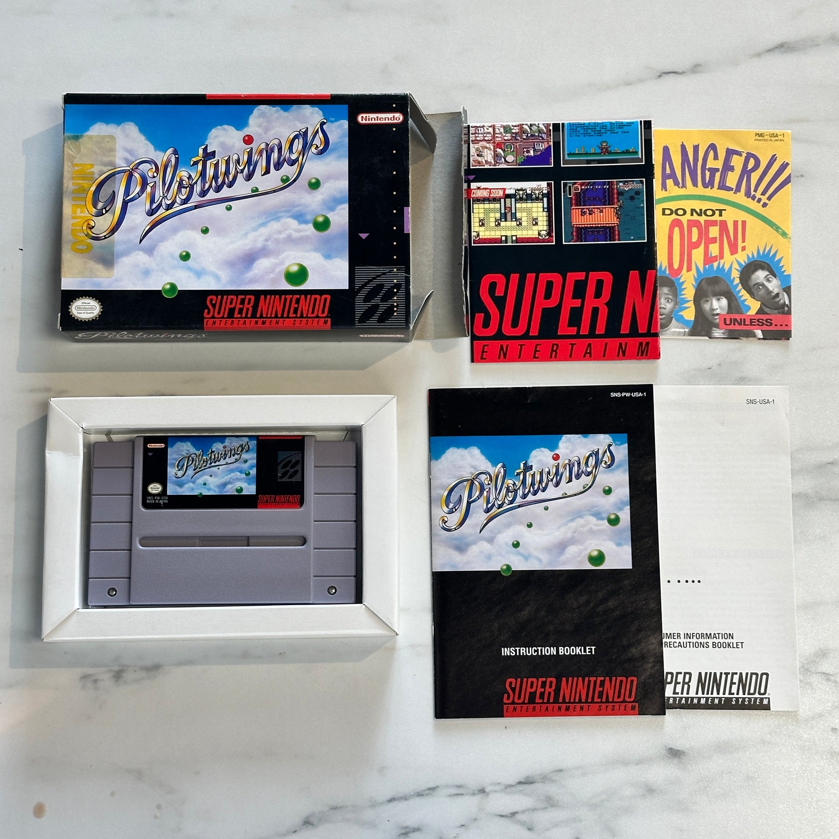 Pilotwings - Super Nintendo
