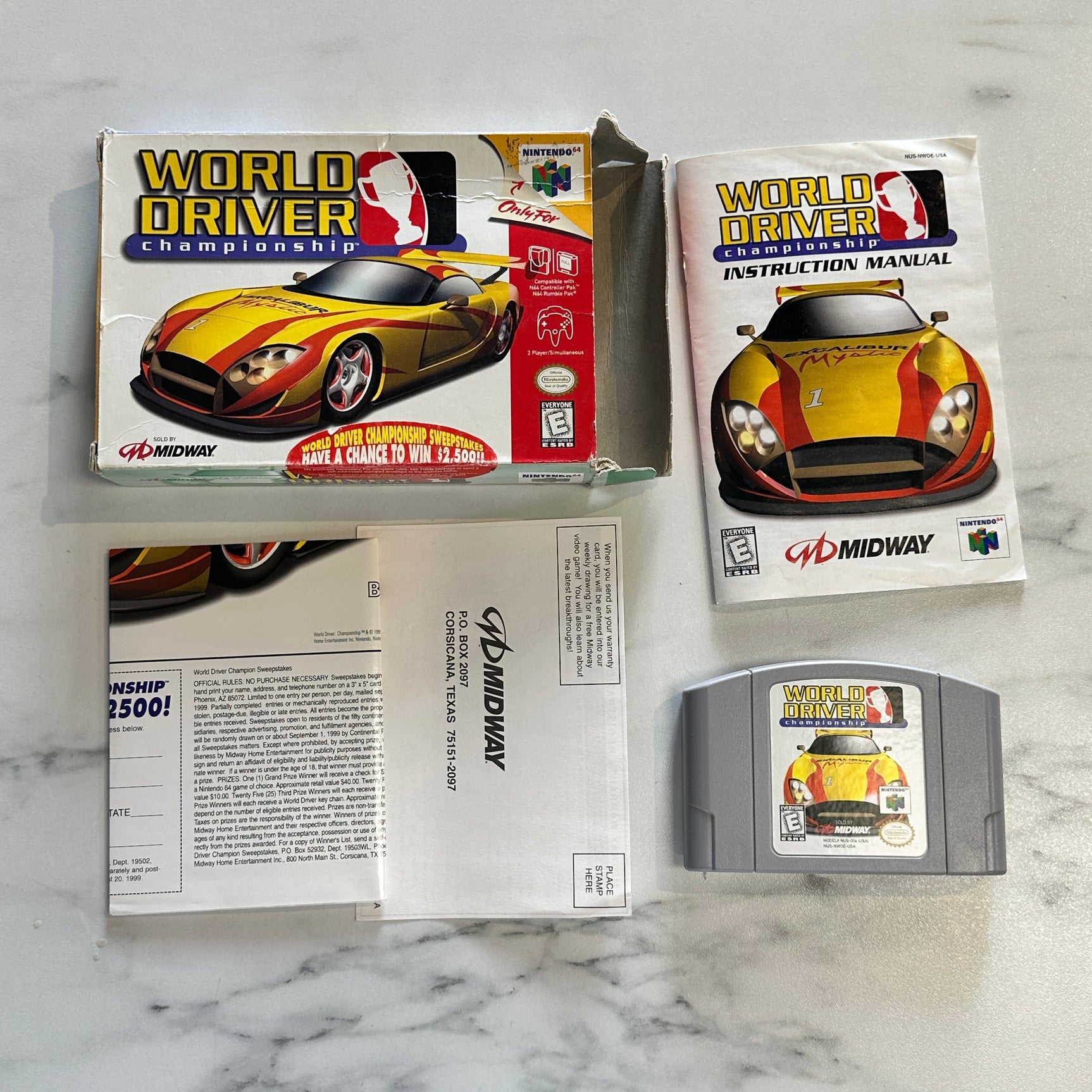 World Driver Championship - Nintendo 64