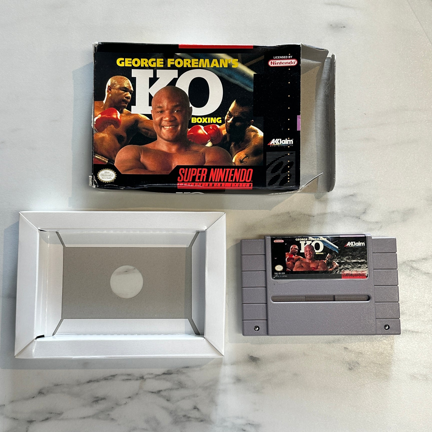 George Foreman's KO Boxing - Super Nintendo