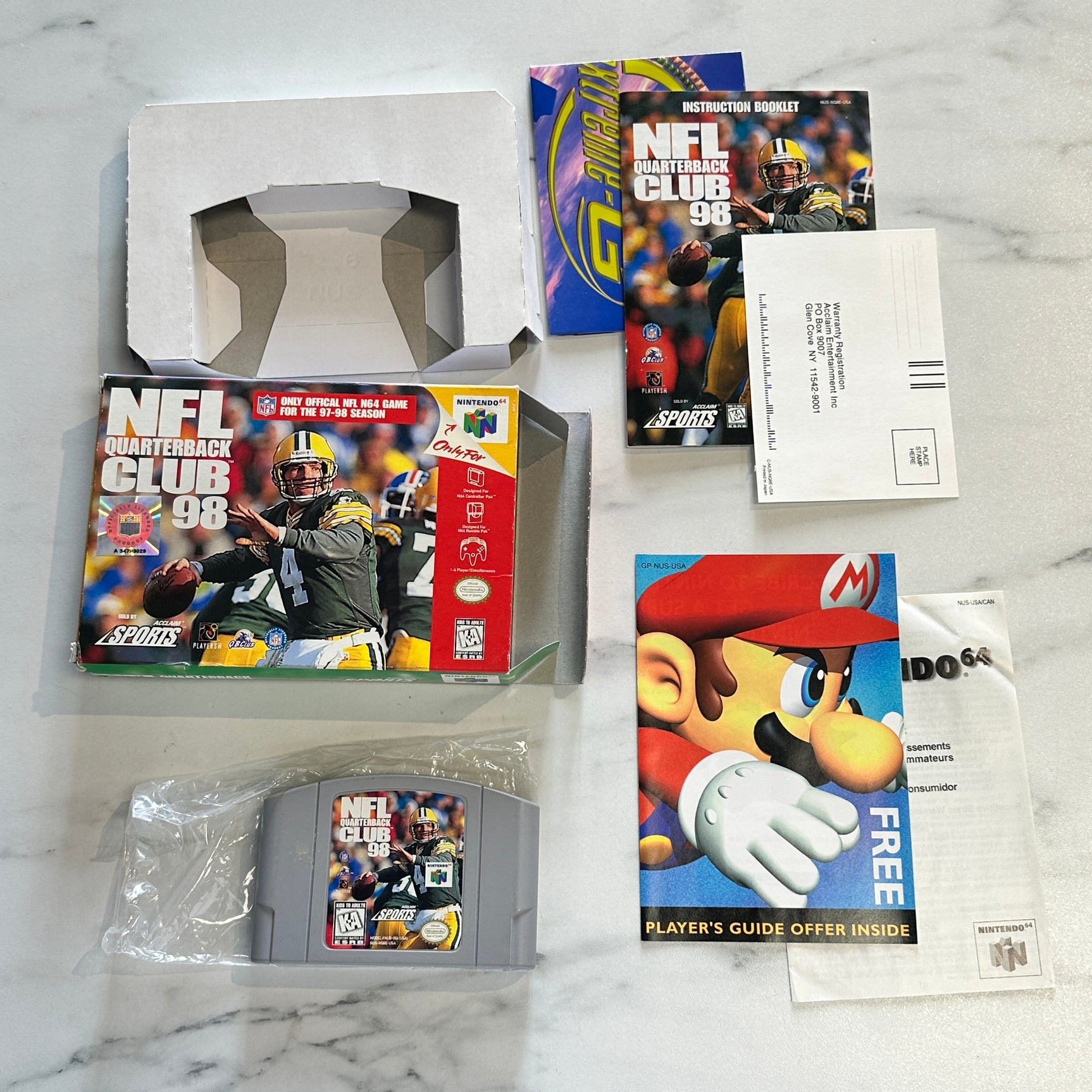 NFL Quarterback Club 98 - Nintendo 64