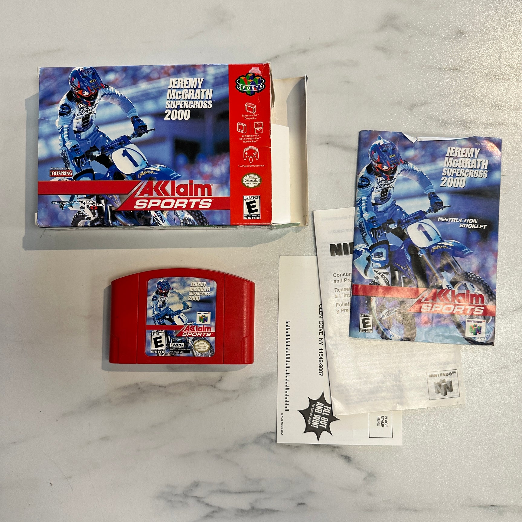 Jeremy McGrath Supercross 2000 - Nintendo 64