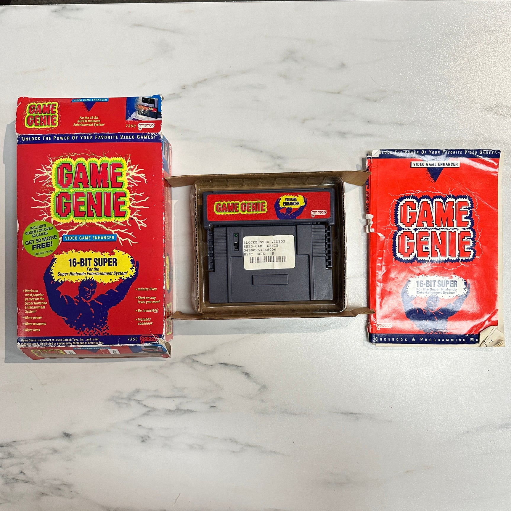 Game Genie - Super Nintendo