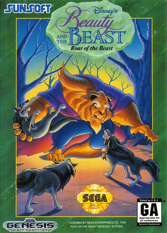 Disney's Beauty and the Beast: Roar of the Beast - SEGA Genesis