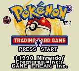 Pokemon Trading Card Game - Game Boy Color