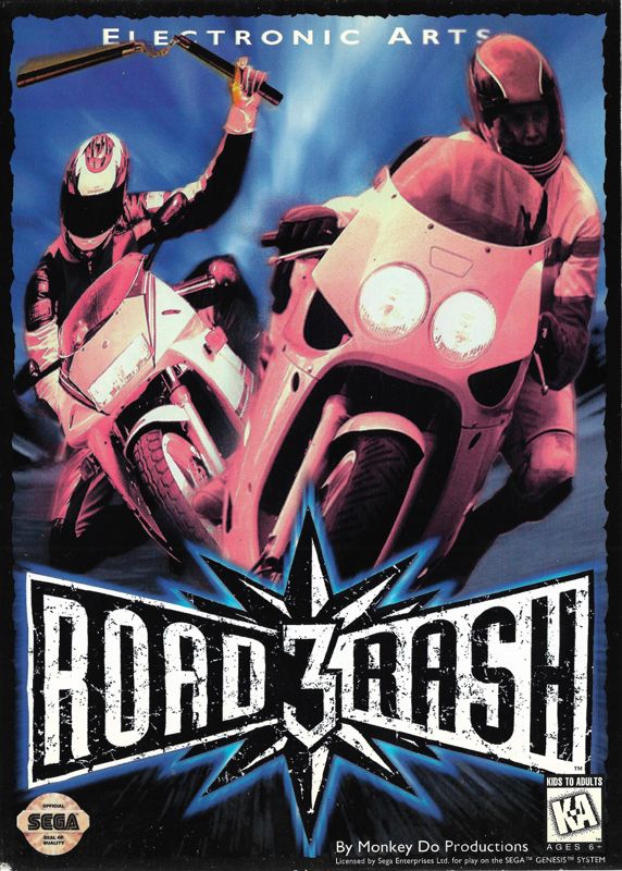 Road Rash 3 - SEGA Genesis