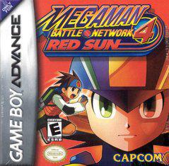Mega Man Battle Network 4 Red Sun - Game Boy Advance
