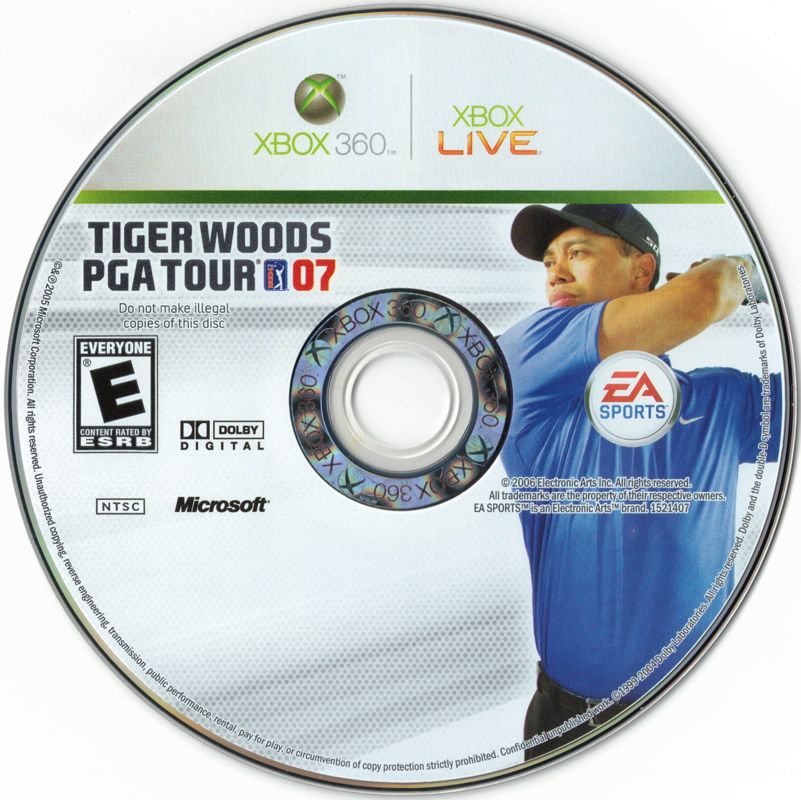 Tiger Woods PGA Tour 07 - Xbox 360