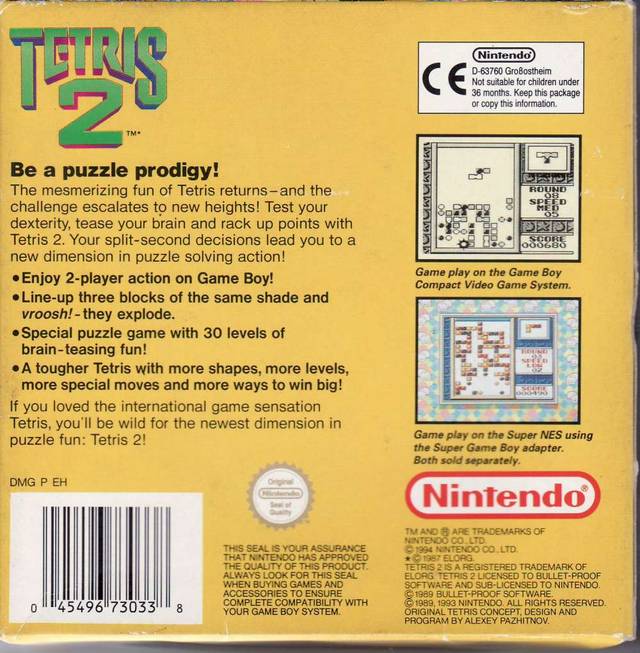 Tetris 2 - Game Boy