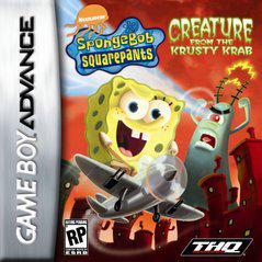SpongeBob SquarePants Creature from Krusty Krab - Game Boy Advance