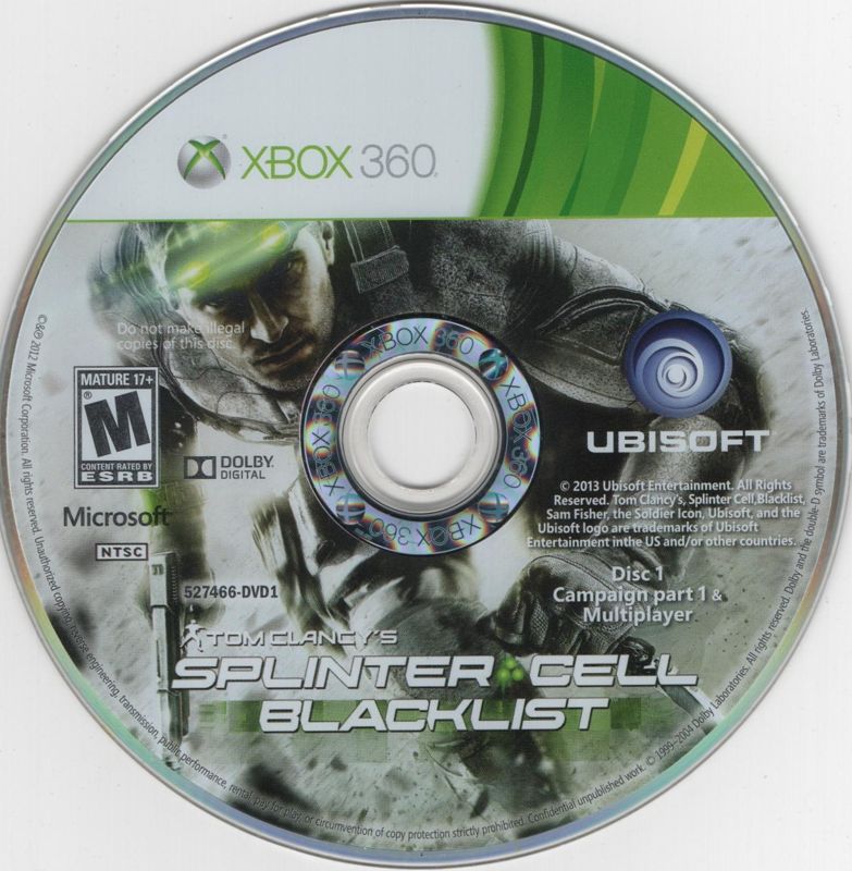 Tom Clancy's Splinter Cell: Blacklist - Xbox 360
