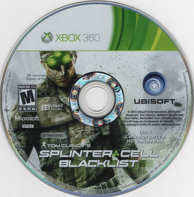 Tom Clancy's Splinter Cell: Blacklist - Xbox 360