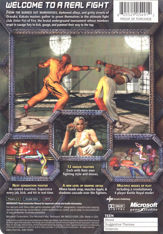 Kakuto Chojin: Back Alley Brutal - Xbox