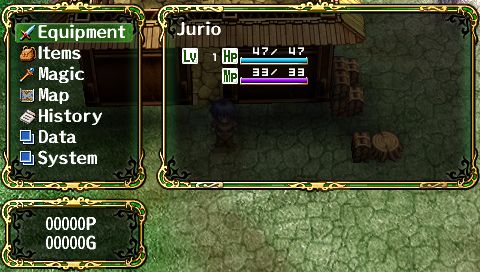 Legend of Heroes II Prophecy of the Moonlight Witch - PSP