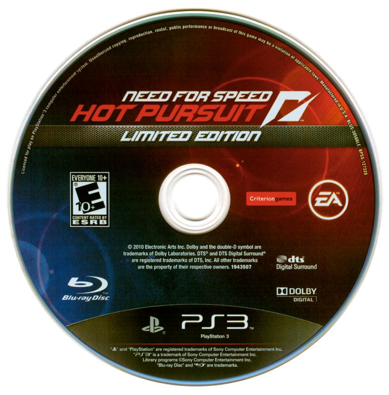 Need for Speed: Hot Pursuit - Limited Edition - PlayStation 3