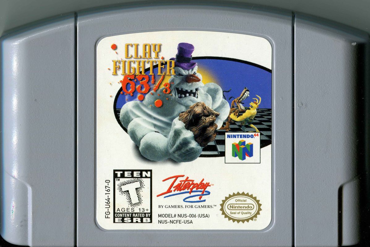 Clay Fighter 63 1/3 - Nintendo 64