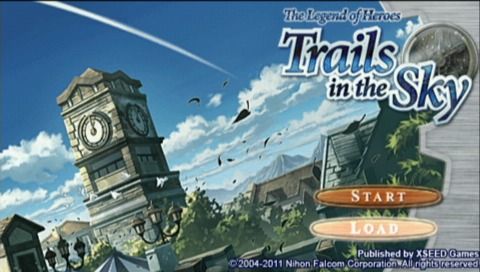 Legend of Heroes: Trails in the Sky - PSP
