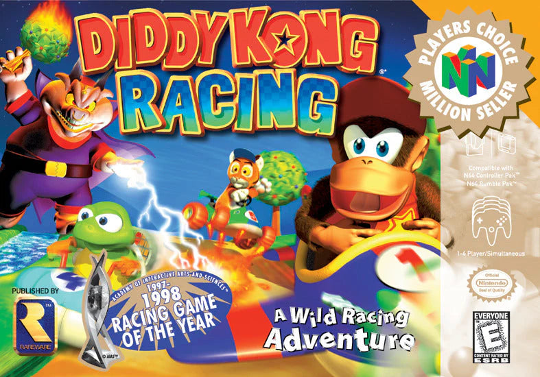 Diddy Kong Racing (Player's Choice) - Nintendo 64