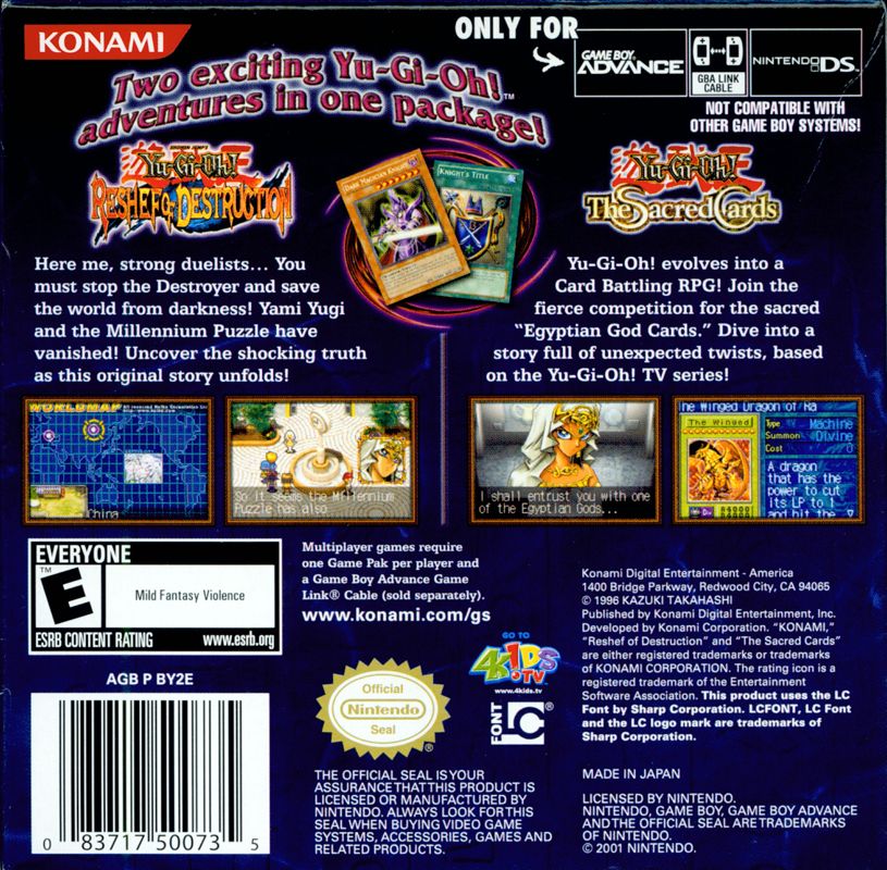 Yu-Gi-Oh!: Double Pack - Game Boy Advance