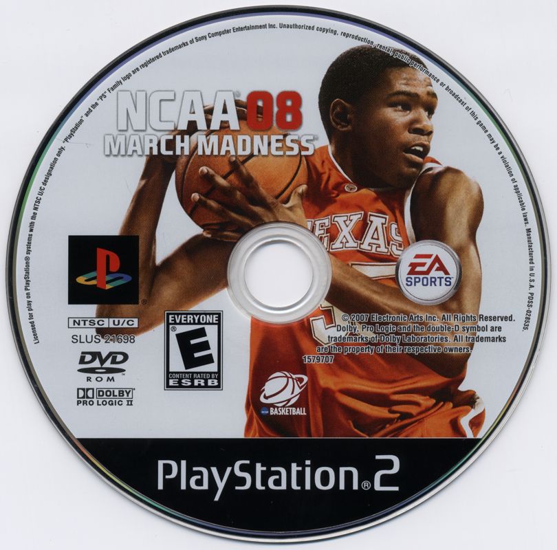 NCAA March Madness 08 - PlayStation 2