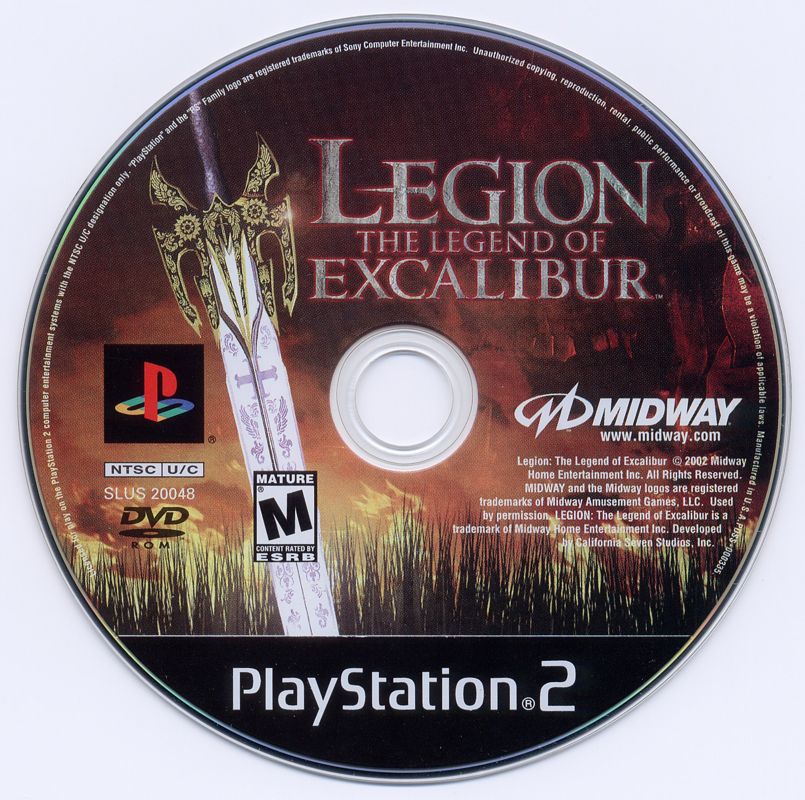 Legion: The Legend of Excalibur - PlayStation 2